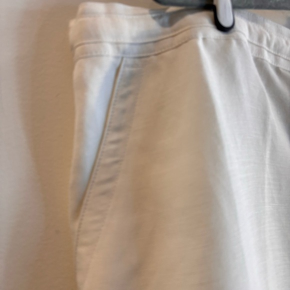 CUBAVERA Sz XXL 100% Linen Pants Drawstring Straight Relaxed Leg Trousers NEW - Picture 3 of 11